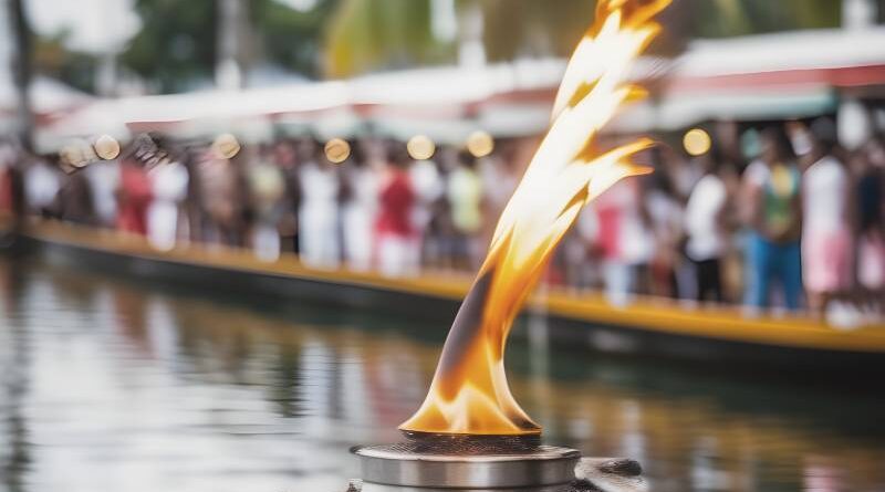 flamme olympique Martinique